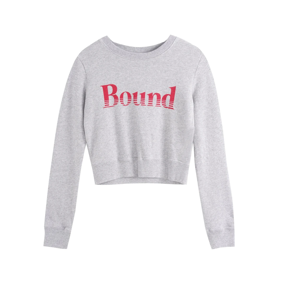 【Montendre】 C 秋季新款 圆领针织时尚设计师提花针织衫长袖上衣