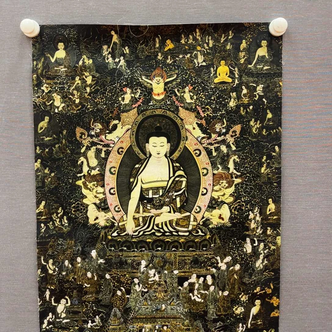 卷轴画唐卡精品原作