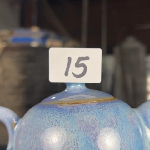 明***1陶摆件犊泉钧窑作品欣赏