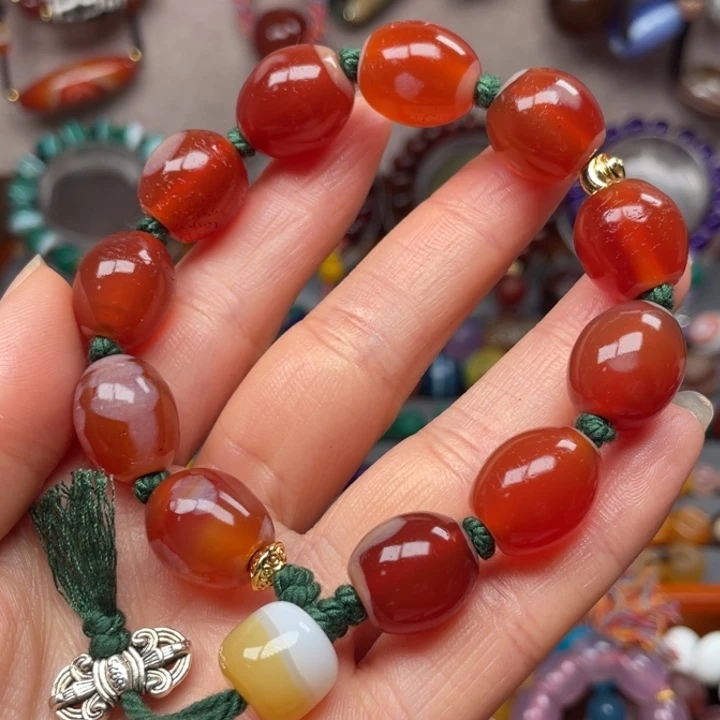 玛瑙/玉髓手链未镶嵌