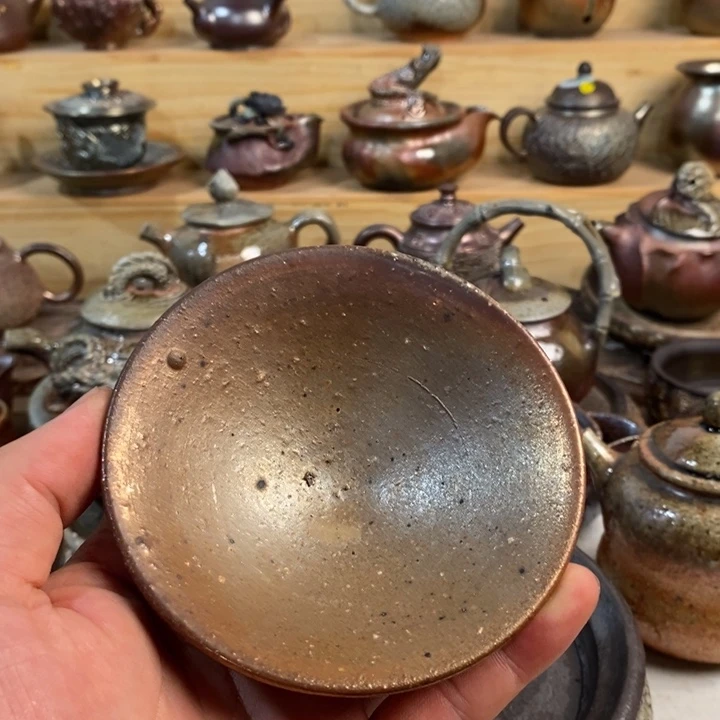 杯柴烧手工制作工艺