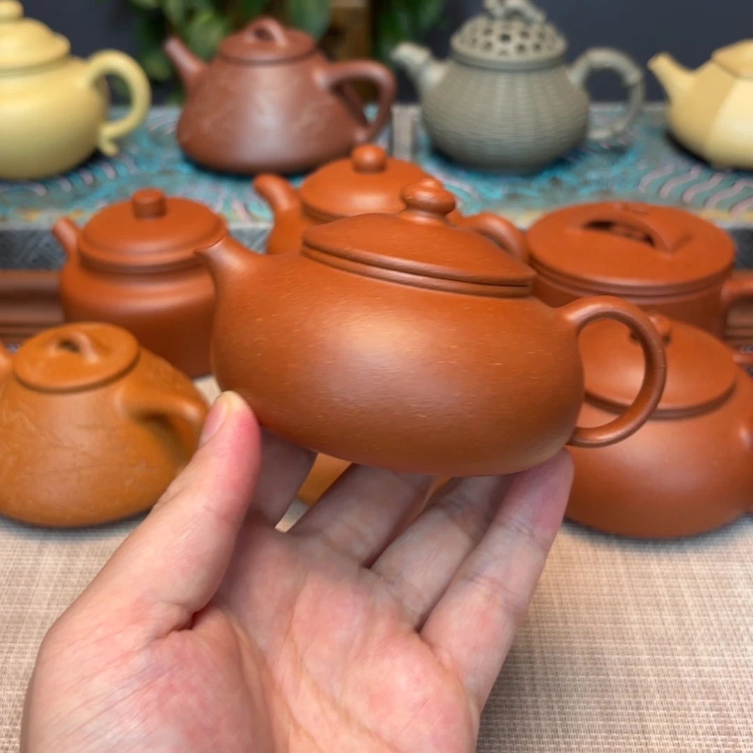 野***ᴳ紫砂茶壶宜兴紫砂口