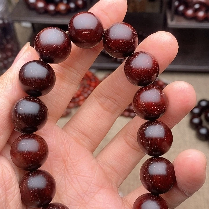 檀香紫檀（小叶紫檀）手串/手链1.5泥料多金星特价款