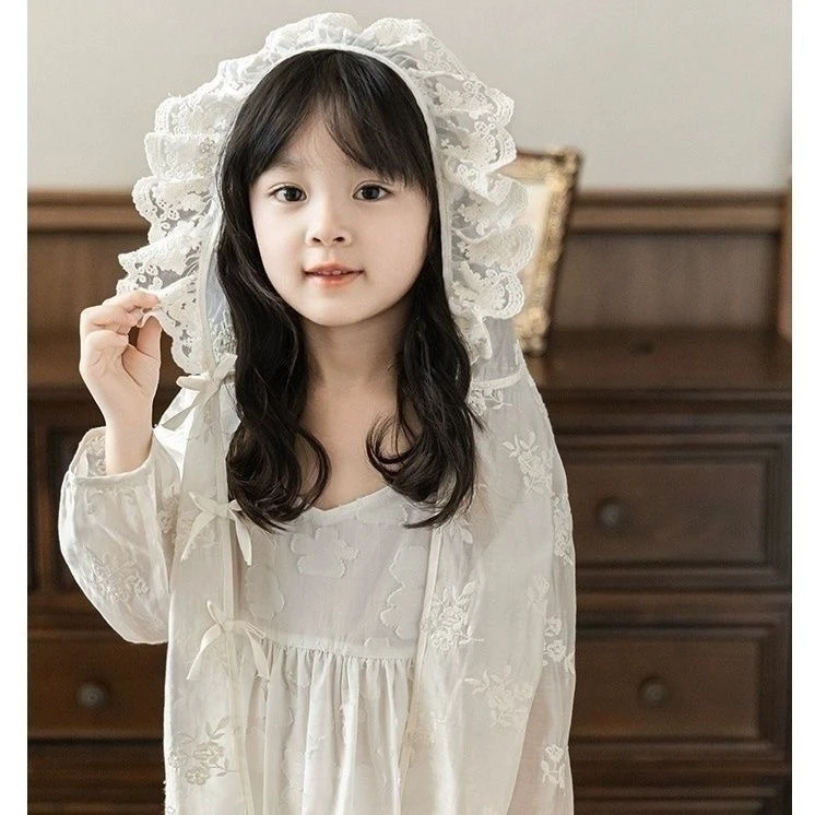 女童防晒2025新款夏季宝宝儿童甜美轻薄透气连帽外套薄款