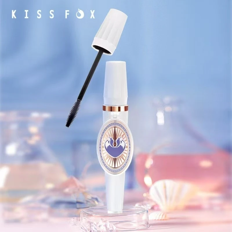 双头睫毛膏魅炫纤长浓密防水不晕染纤维嫁接拉长卷翘