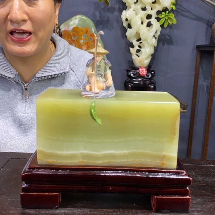 石材精品古青石摆件