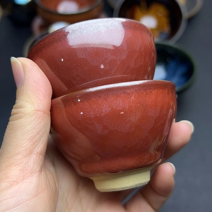 茶盏建窑建盏主人杯