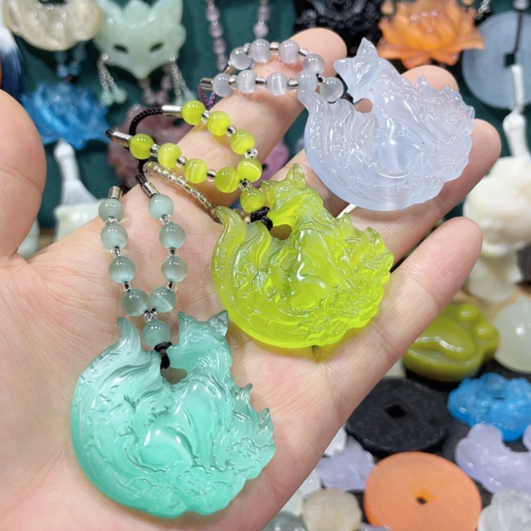 【闪购商品】未镶嵌岫玉颈饰11任选一个