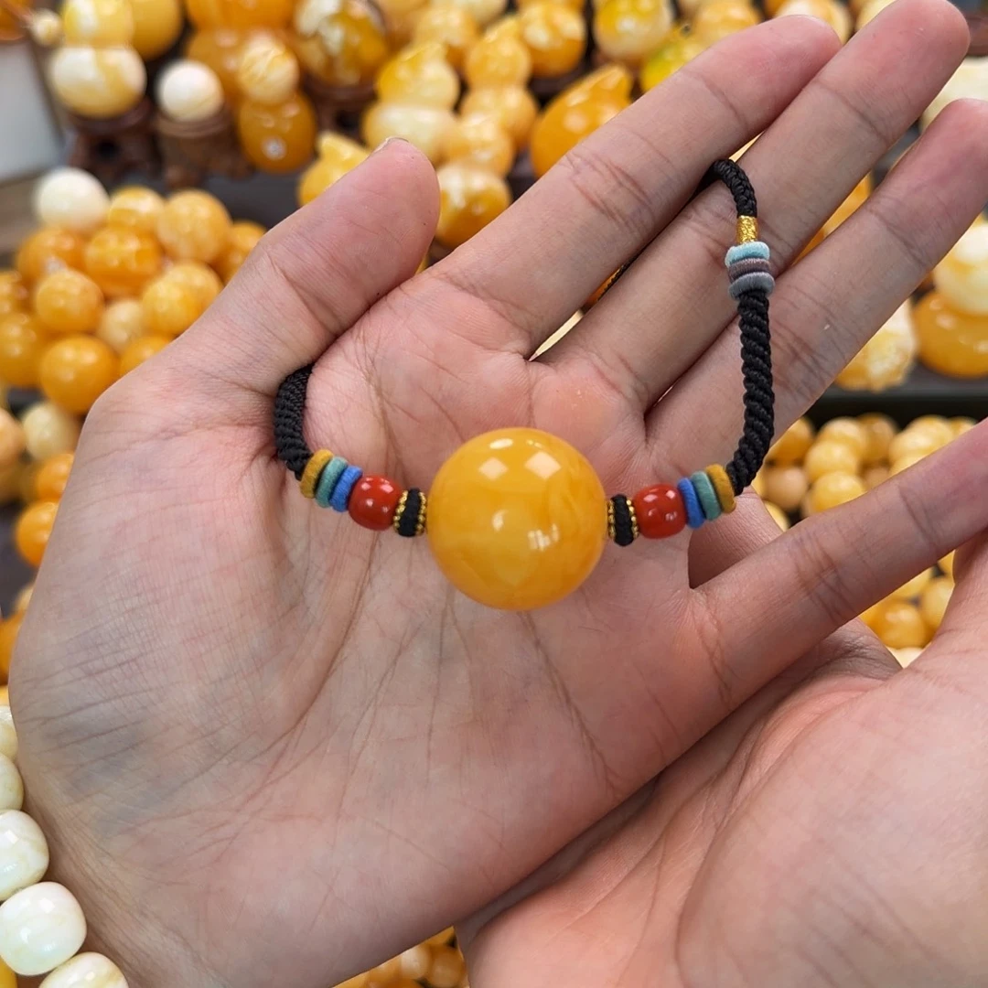 琥珀未镶嵌珠宝奇石26mm