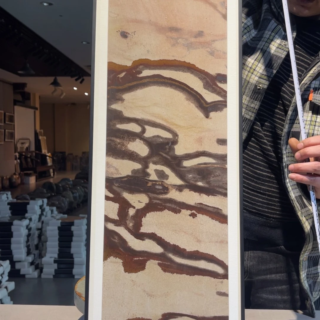 彩石27/80 三峡清江画面石