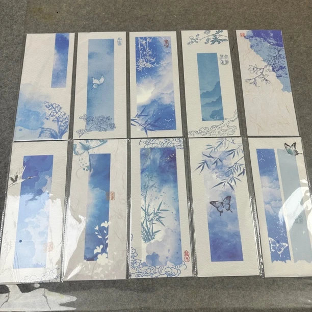 【帛鑫】新品“蓝色小品纸”半生熟宣纸小楷行书楷书书法练习创作纸