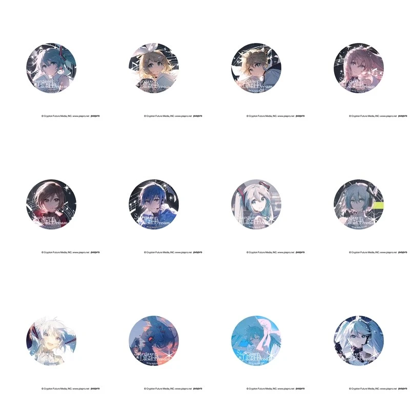 【模玩熊】初音未来 Rella个人展 吧唧徽章 现货