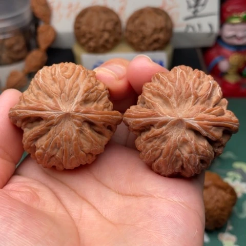 【闪购商品】把件文玩核桃43全品磨盘
