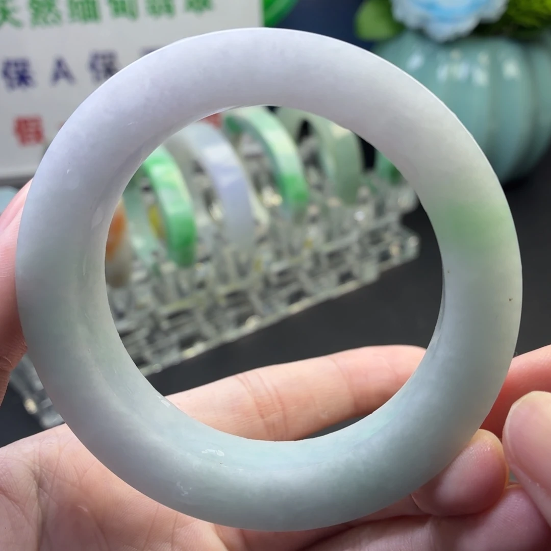 定制翡翠未镶嵌品质强推春彩起胶