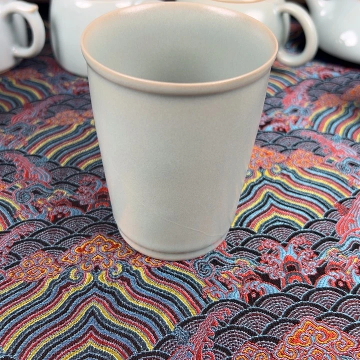 仿古釉水大容量可乐杯