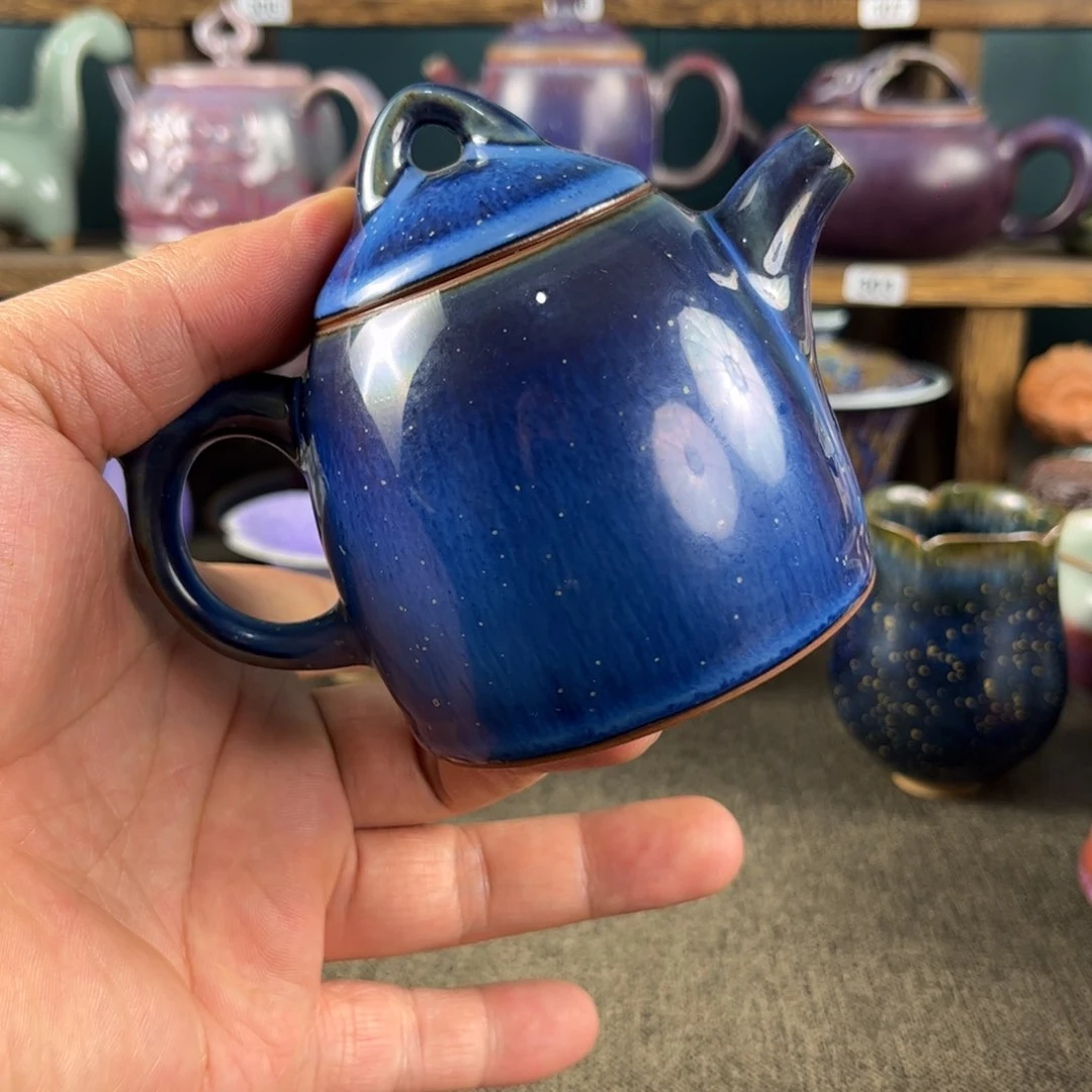 壶神垕钧瓷原矿釉发色38