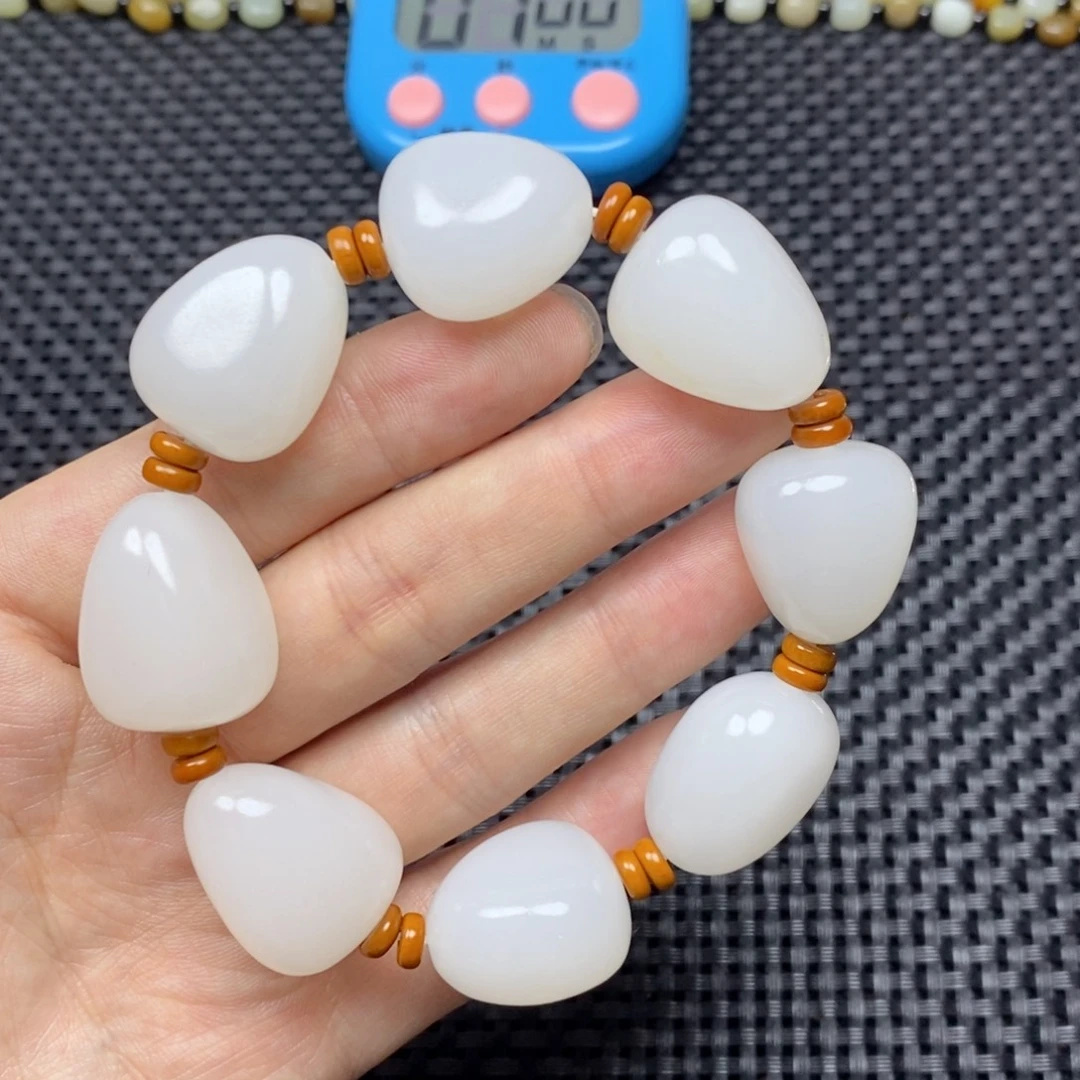 未镶嵌手链和田玉_****_