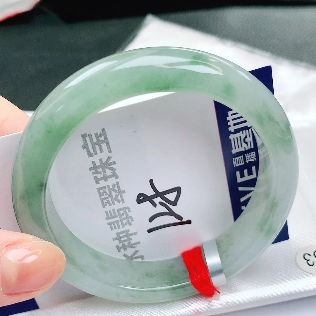 翡翠未镶嵌手镯缅甸天然a货翡翠