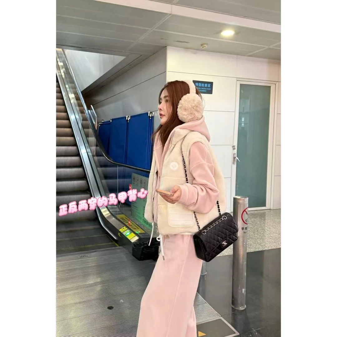 【双面都有羽绒马甲短款】小允姐姐2025新款时尚高级马甲【1124】