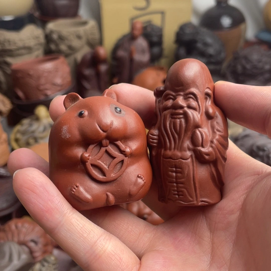 紫砂茶宠紫砂瑕疵