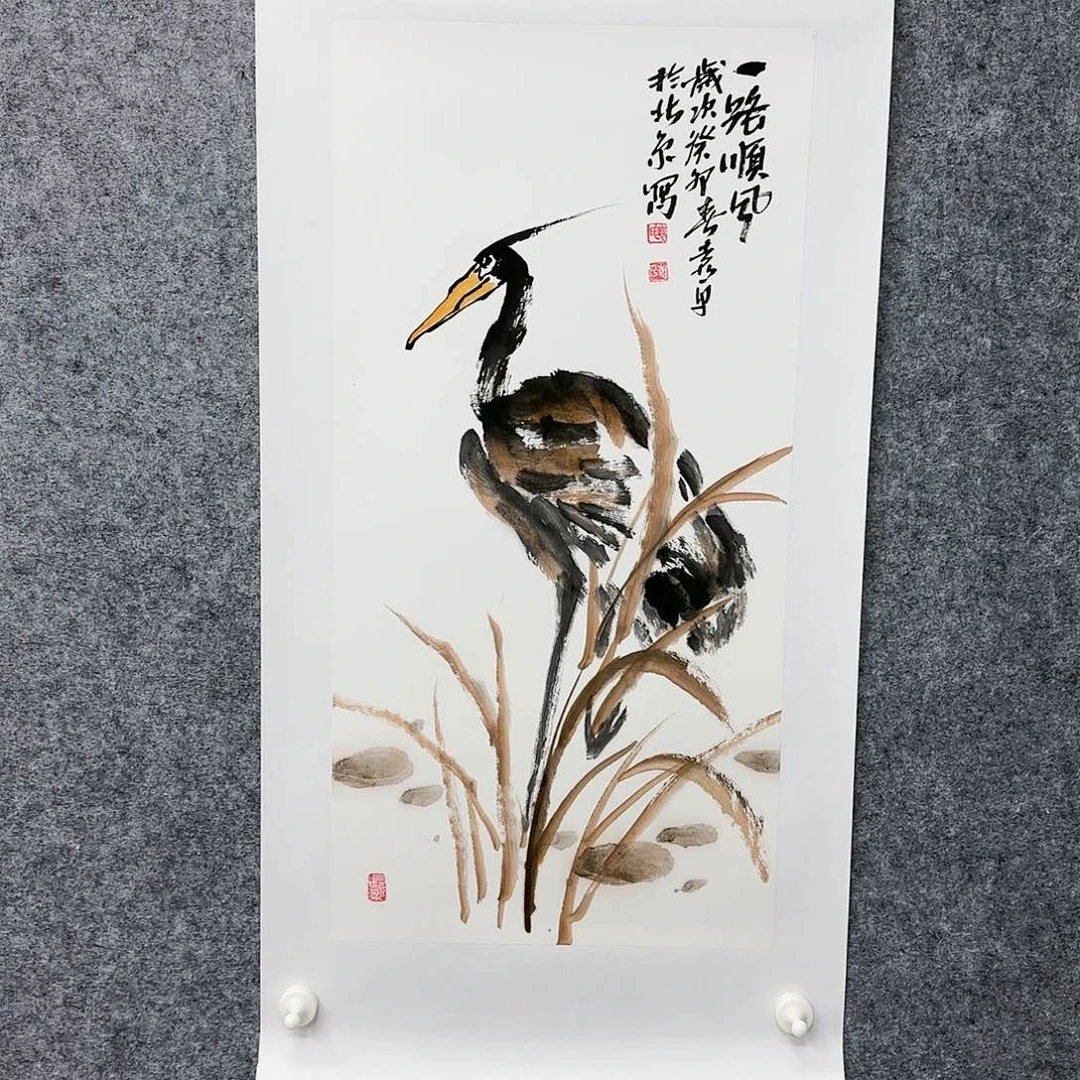 国画袁平老师老师欣赏