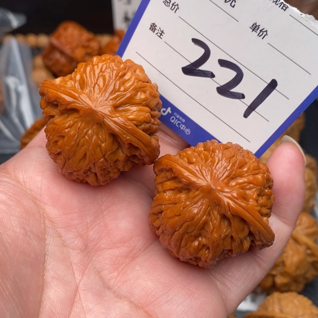 桃核把件磨盘39mo