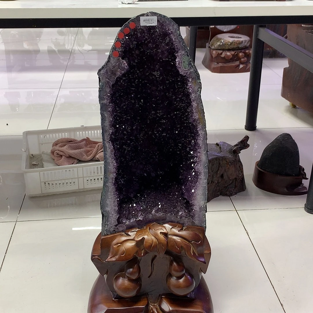 未镶嵌紫晶大型摆件（非配饰）