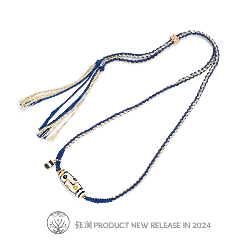 钰澜文玩猛犸牙锁骨链-精工百搭男女同款