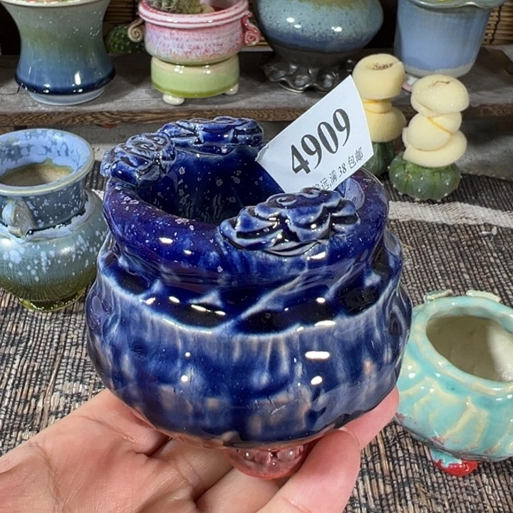 口5高6 手工花盆未满30运费到付