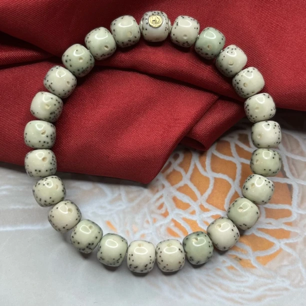 金标级9一线天留白均匀星老型星月菩提手串FS9LBYXLX1410818