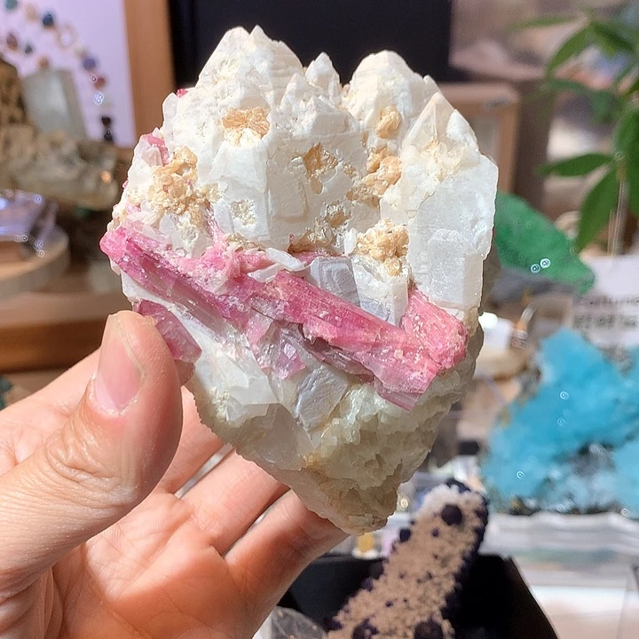 1821 三水矿物标本摆件