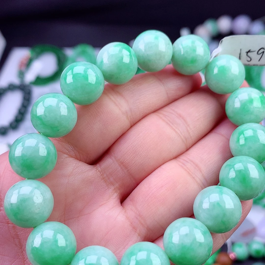 未镶嵌手链翡翠手串