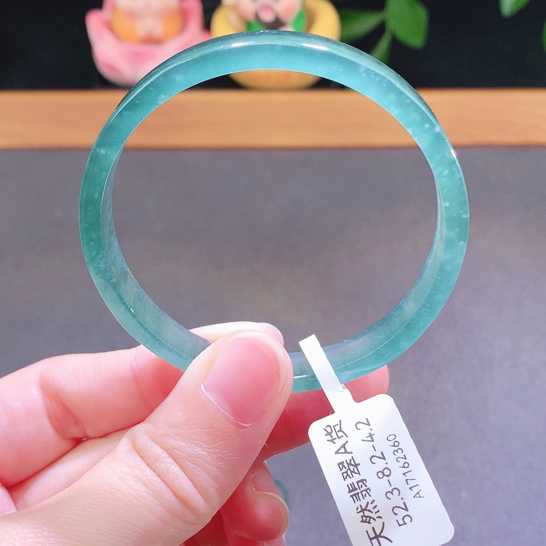 翡翠未镶嵌手镯天然翡翠