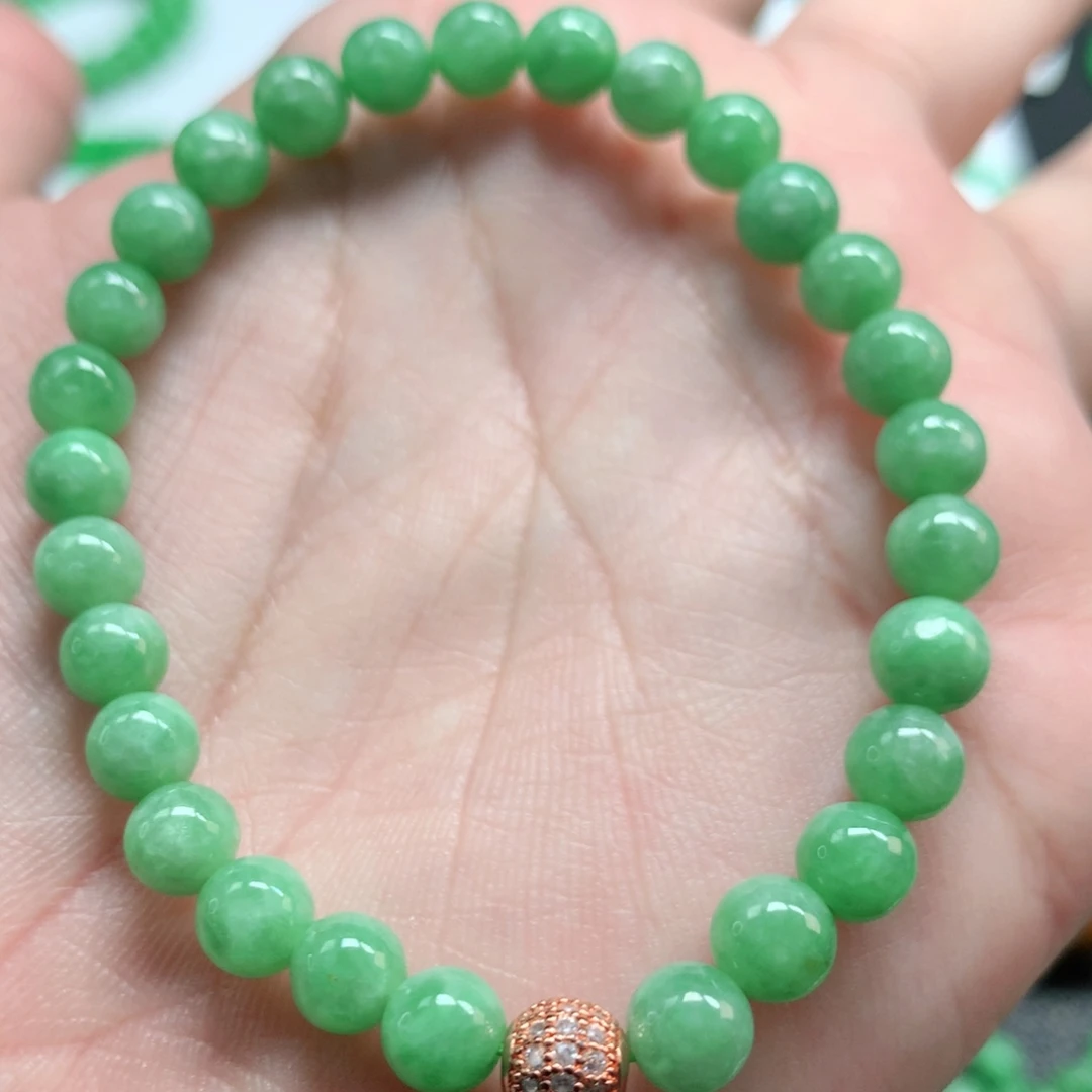 翡翠未镶嵌手链翡翠