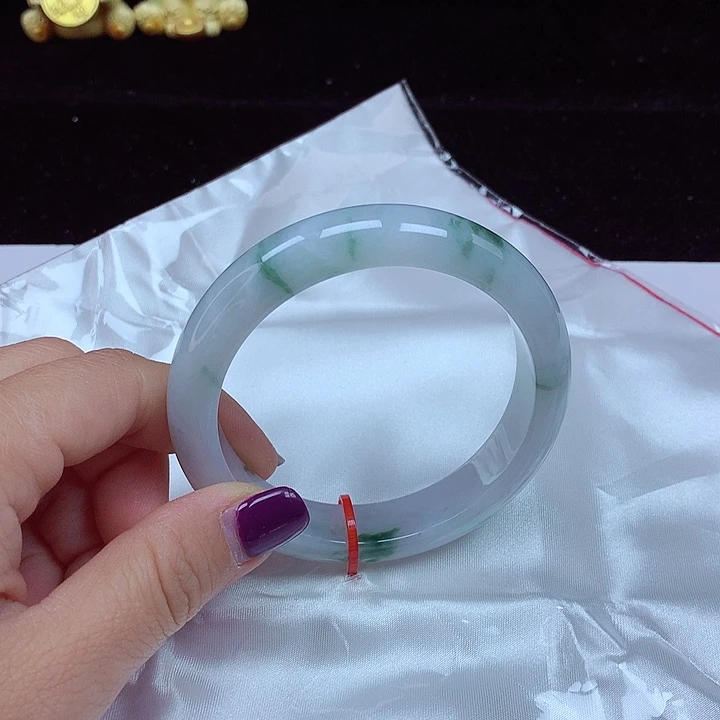 未镶嵌手镯翡翠圈口59