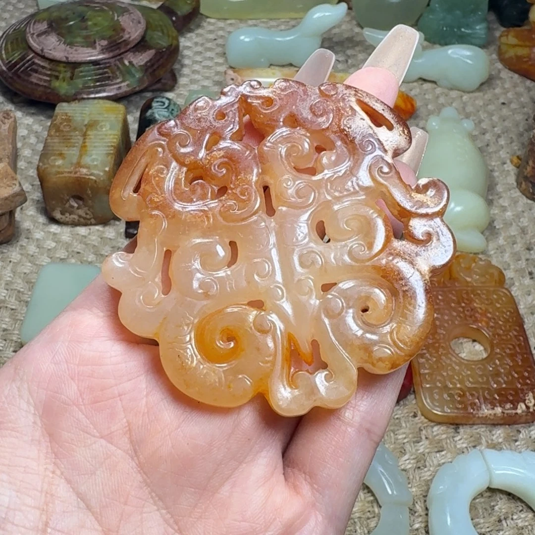 吊坠白玉菩提挂件