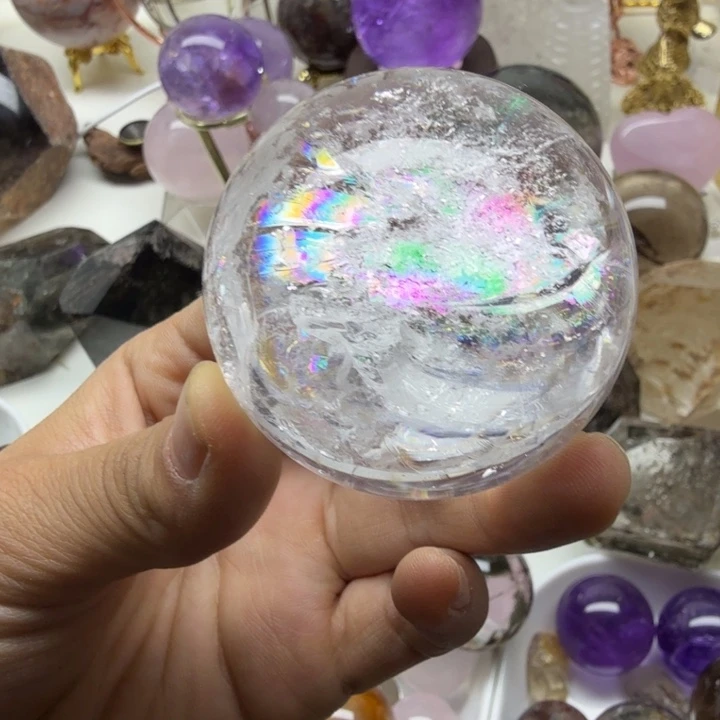 未镶嵌水晶珠宝半成品