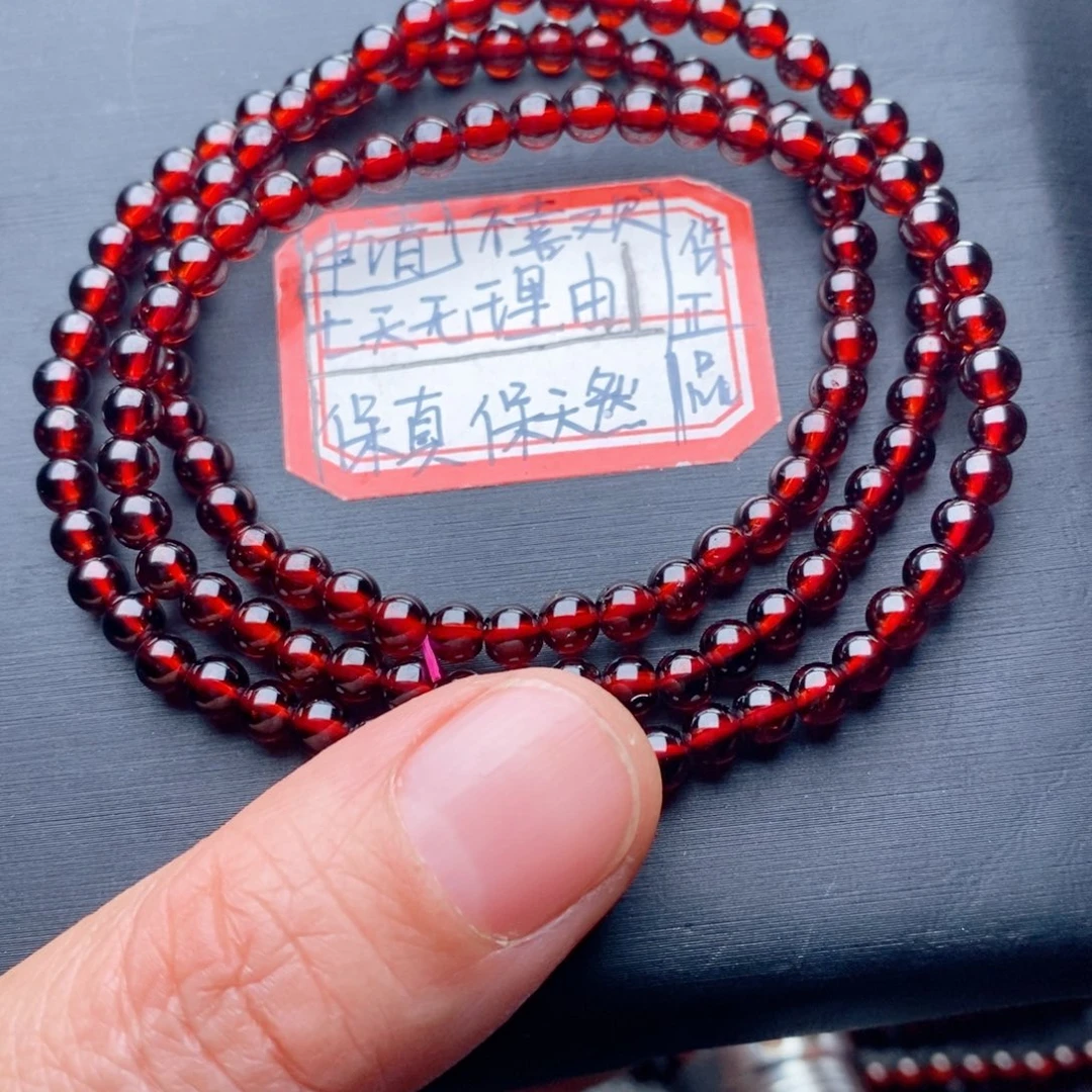 手链未镶嵌石榴石4.6