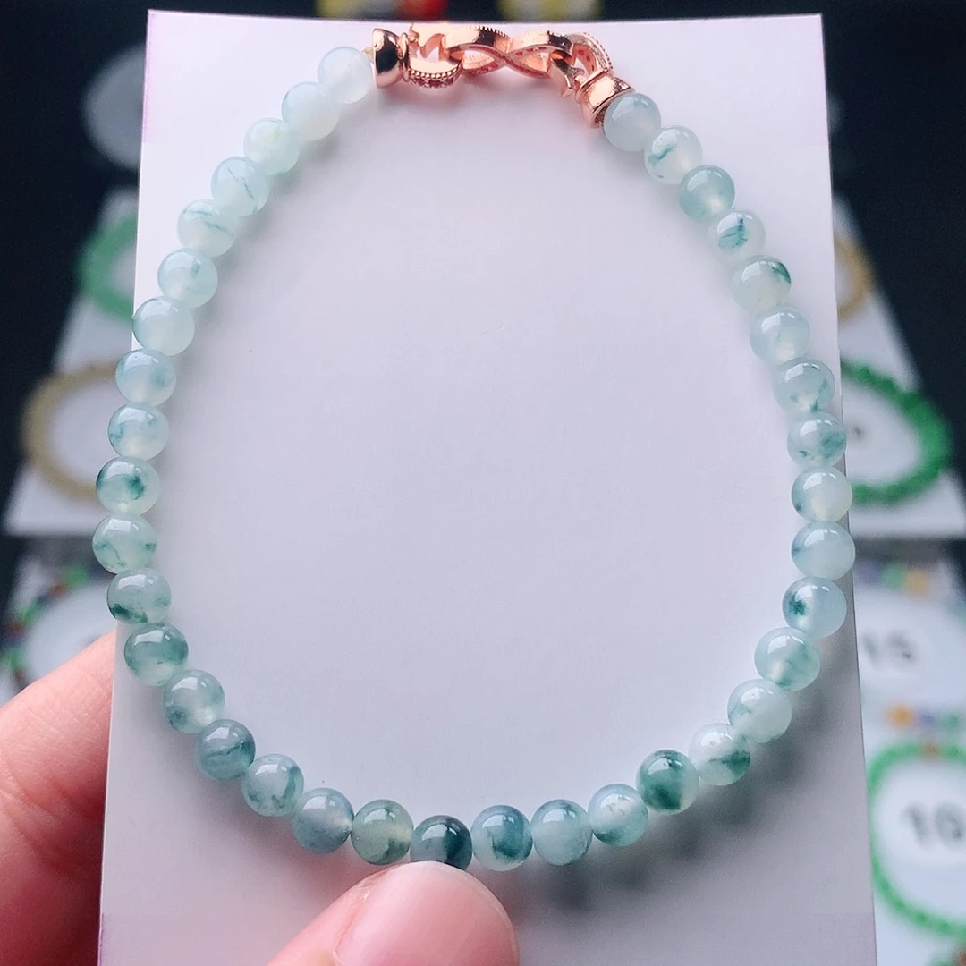 未镶嵌手串翡翠翡翠