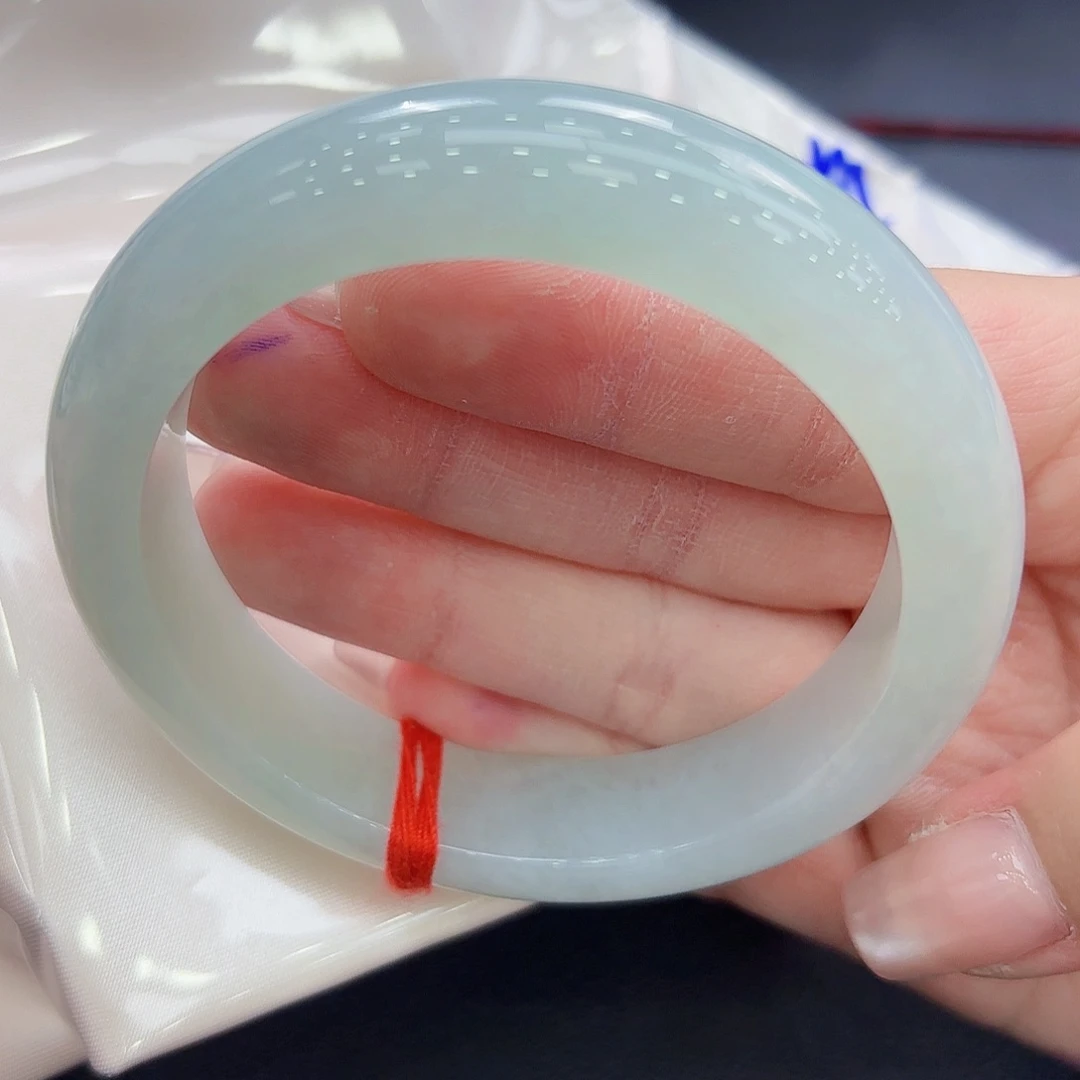 翡翠手镯未镶嵌精品•圈口59