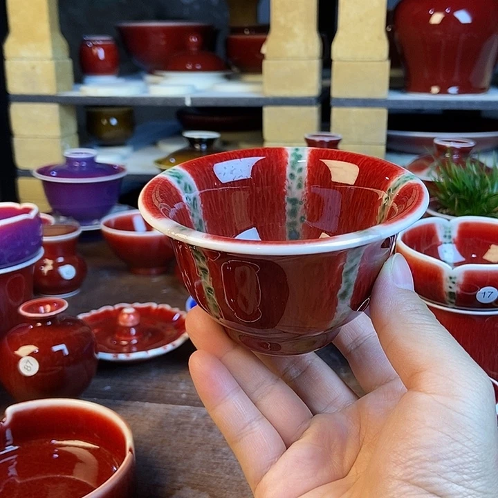 陶瓷景德镇名陶坊原矿郎红