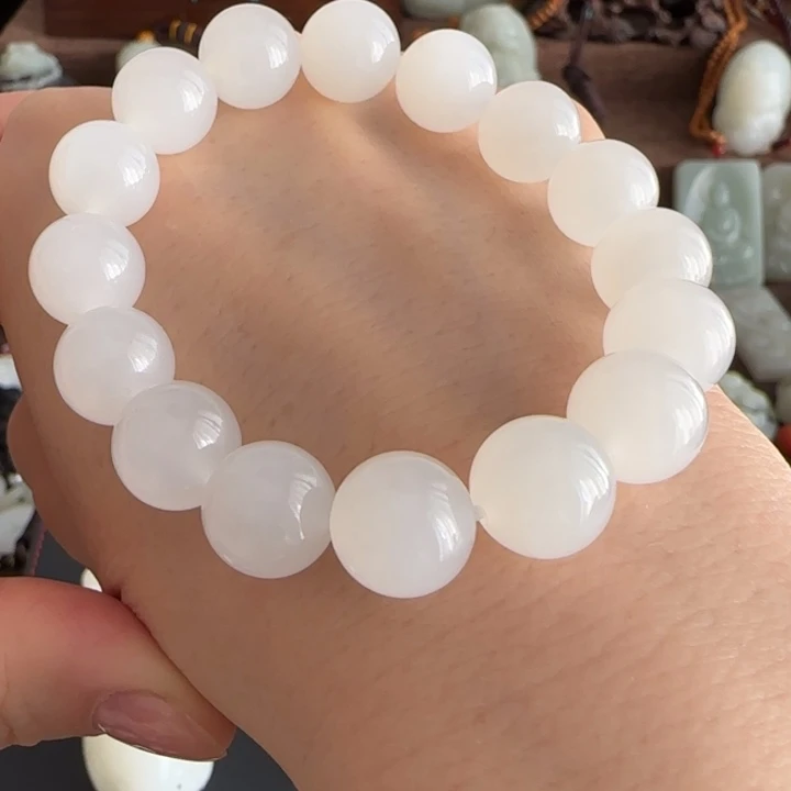 和田玉手链未镶嵌