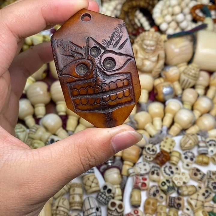 牛骨手串/手链藏传旦珍