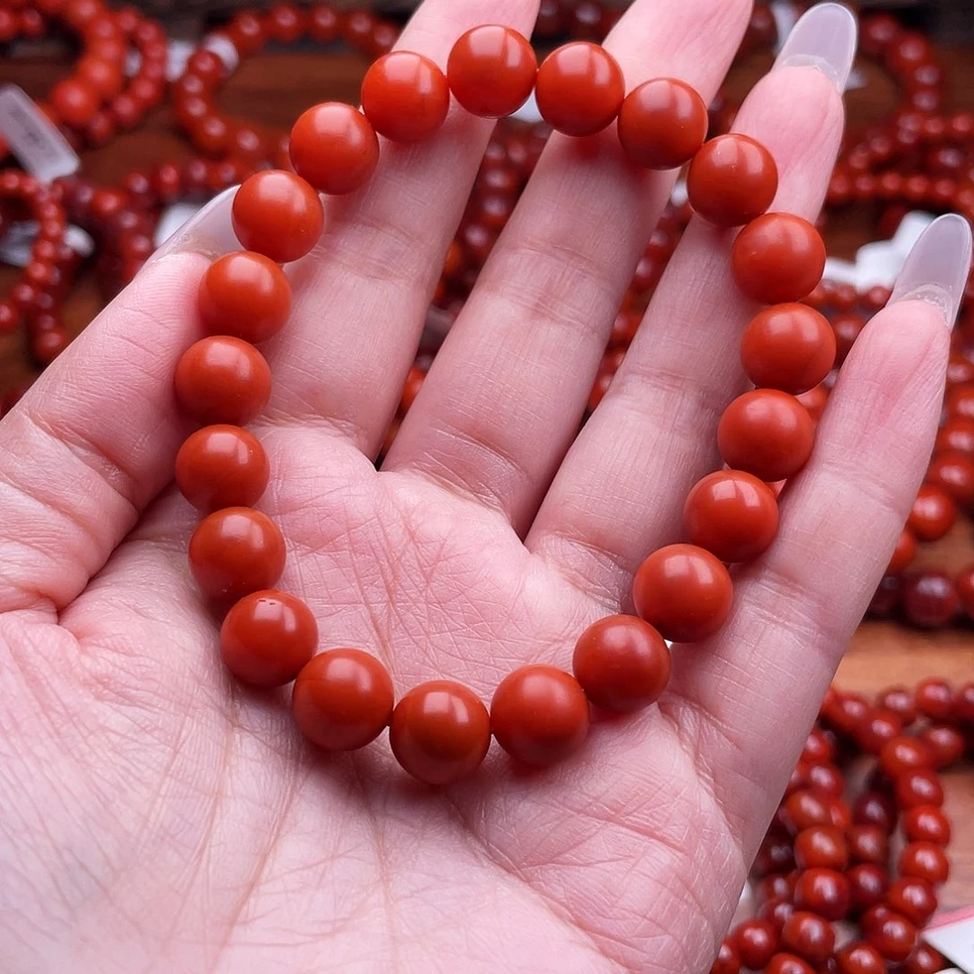 南红玛瑙未镶嵌保山哑光9+mm