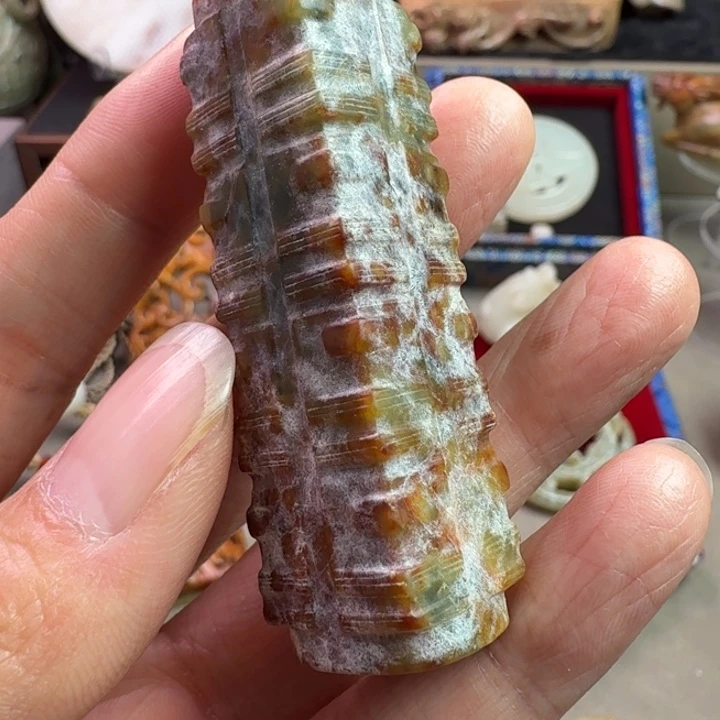 秋***风和田玉（糖玉）未镶嵌颈饰