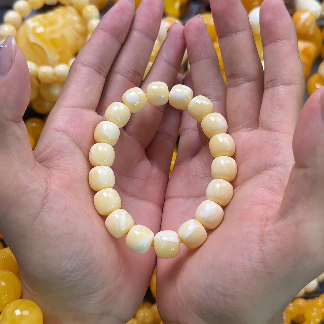 未镶嵌蜜蜡珠宝奇石同料13mm