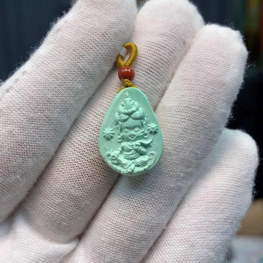 绿松石未镶嵌配饰