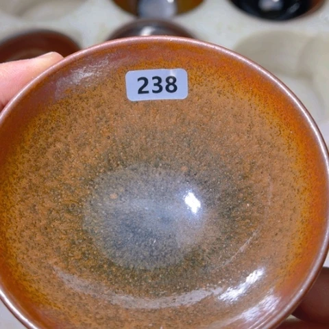 茶盏原矿原釉柴烧建盏