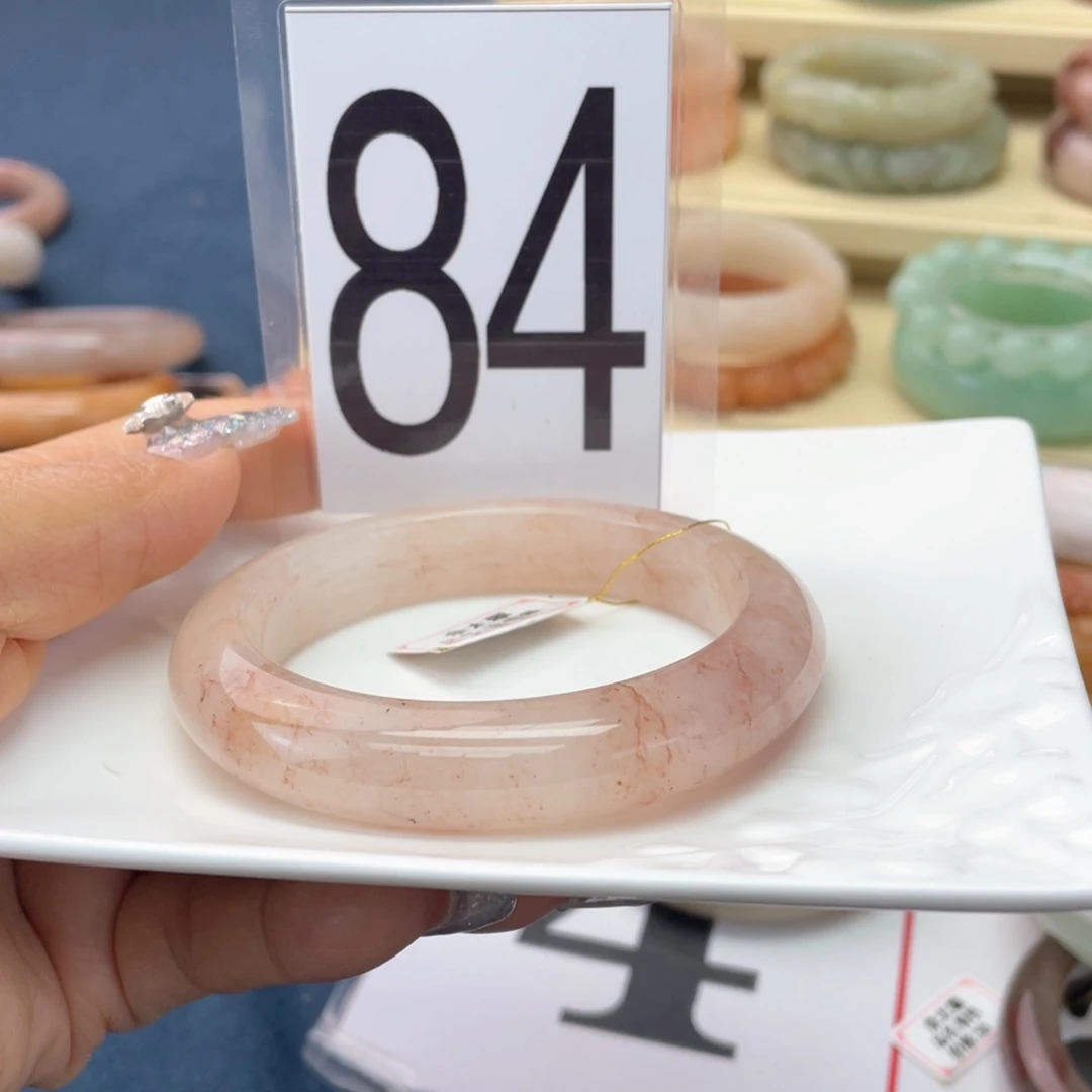 石英质玉未镶嵌手镯58.6