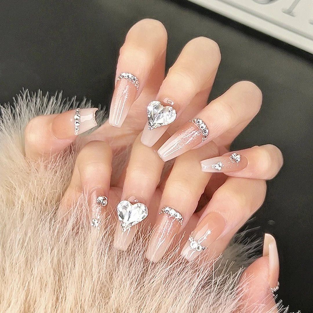 郭小双穿戴甲【真我】全华版手工穿戴甲10片盒装-H30551